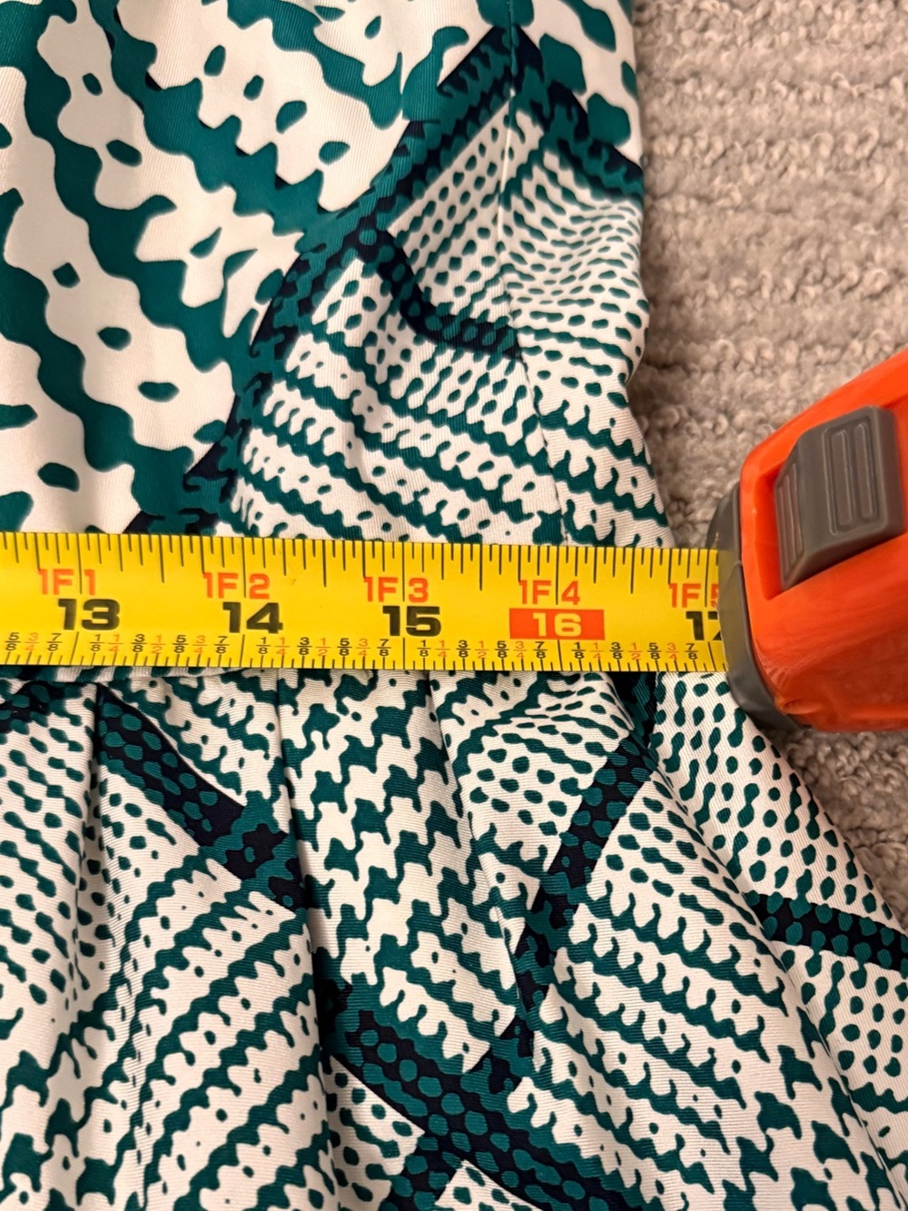 Silk Oscar de la Renta Dress Size 12 - Picture 7 of 10